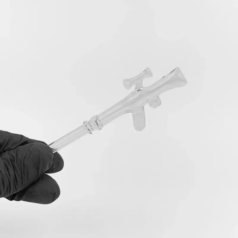 Piteira de Vidro Ak 47 - Transparent