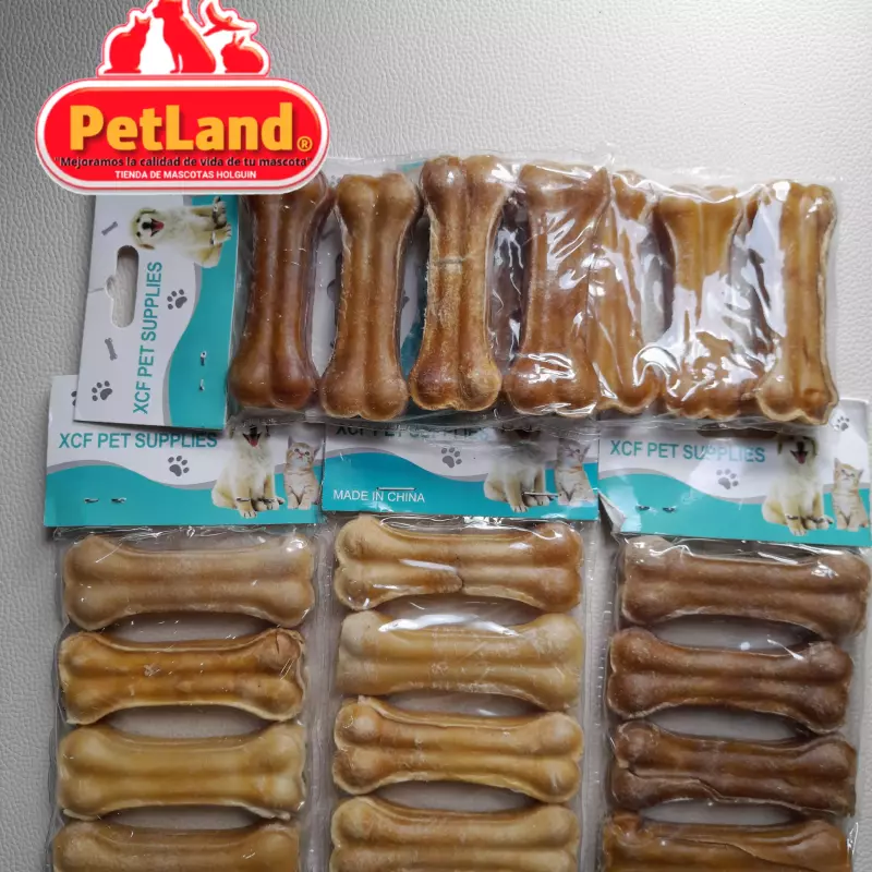 Pack de Carnaza/ Hueso/ 4 pza