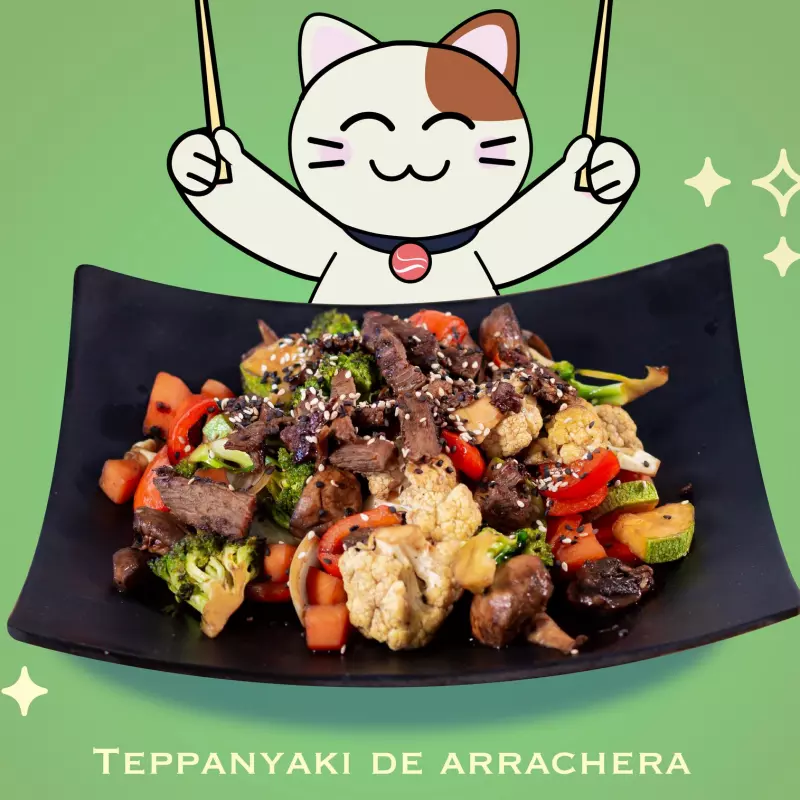Teppanyaki de Arrachera