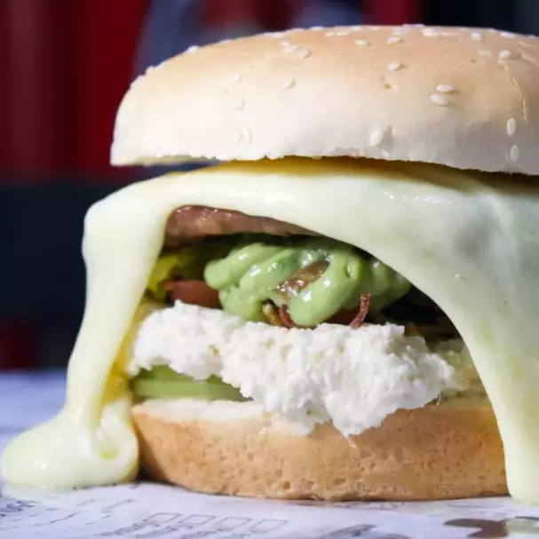 Hamburguesa Super Pollo