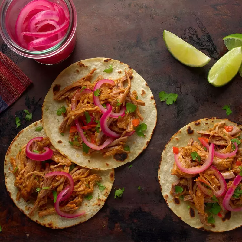 TACOS DE COCHINITA PIBIL