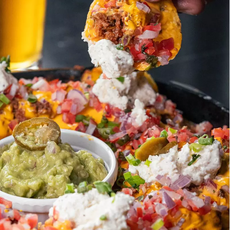 Nachos con Carne