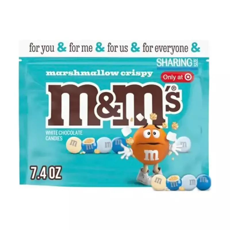 M&M marshmallow crispy