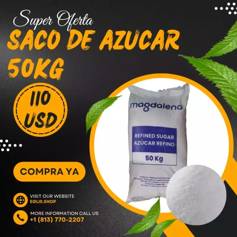Saco de azúcar 50kg-110lb