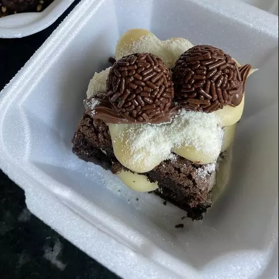 BROWNIE NINHO COM NUTELLA