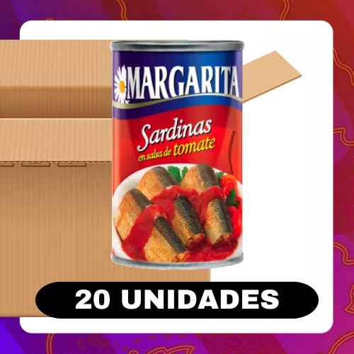 Bulto Margarita Sardina Tomate 170g
