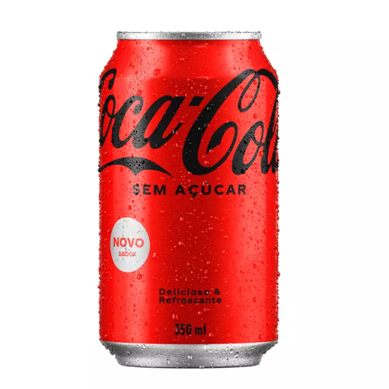 Coca zero lata