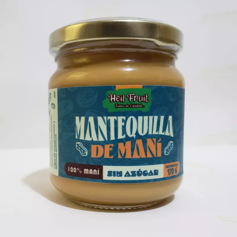 MANTEQUILLA DE MANI "SMOOTH" x 180gr