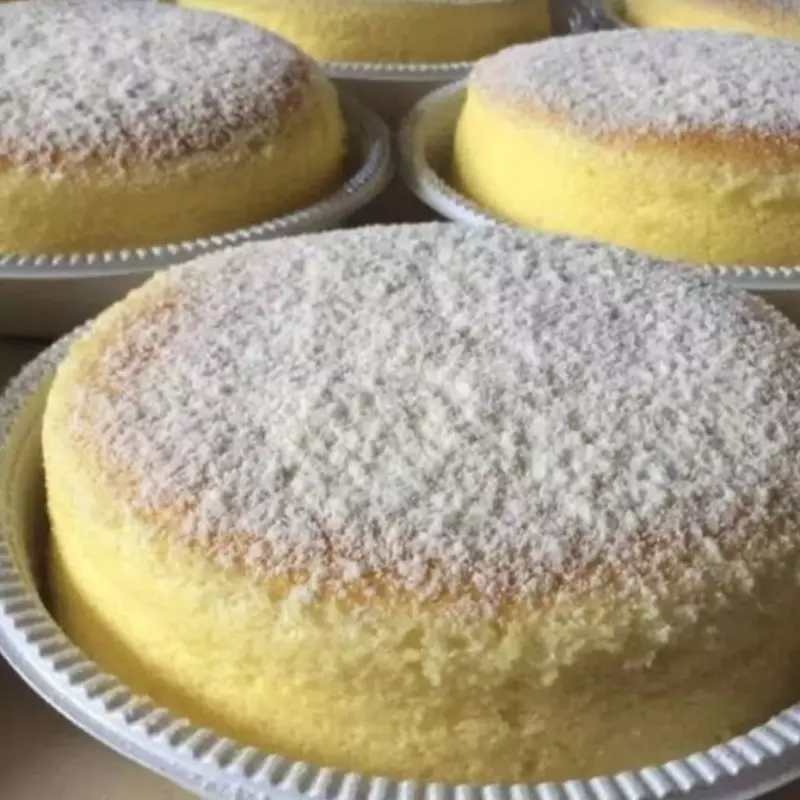 Bolo nuvem do Japão