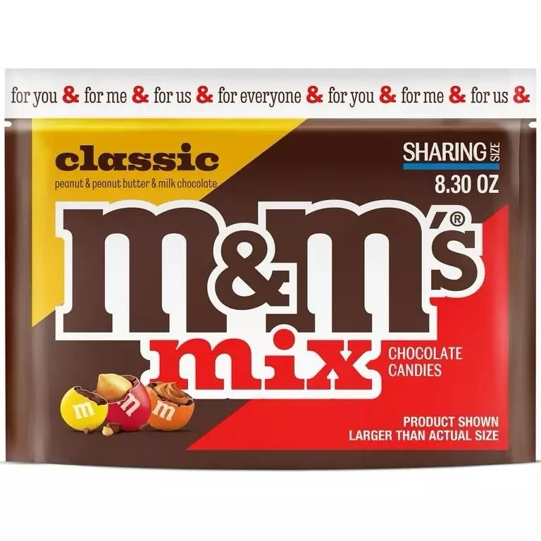 M&M Classic mix 8.3 oz