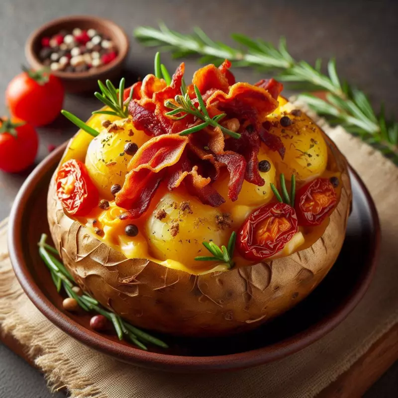 Batata c/cheddar e carne do sol 300g