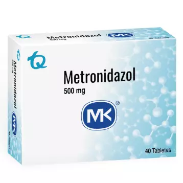 METRONIDAZOL 500MG 40 TABLETAS