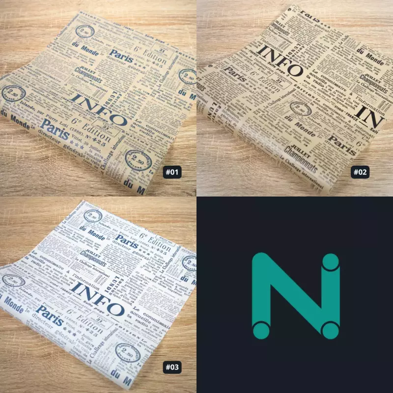 Papel Antigrasa Periódico