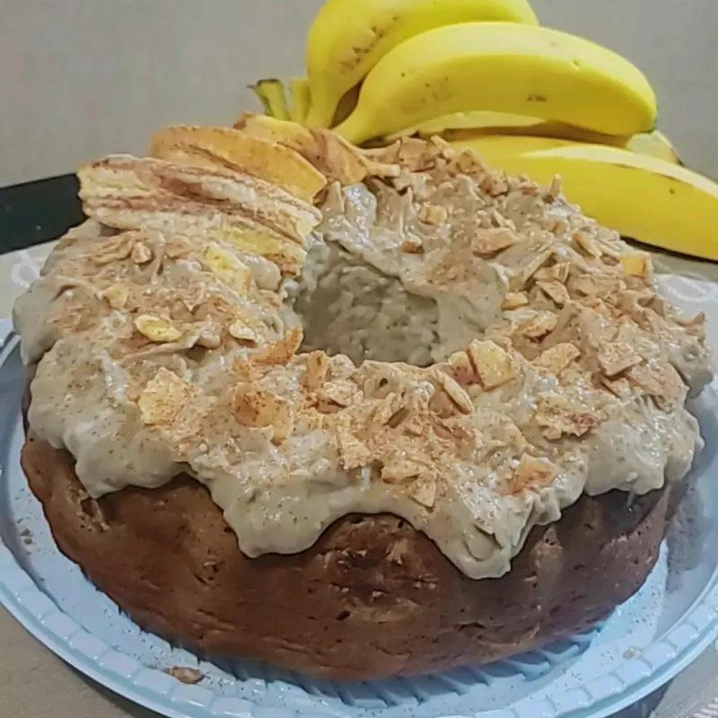 Biobolo de Banana
