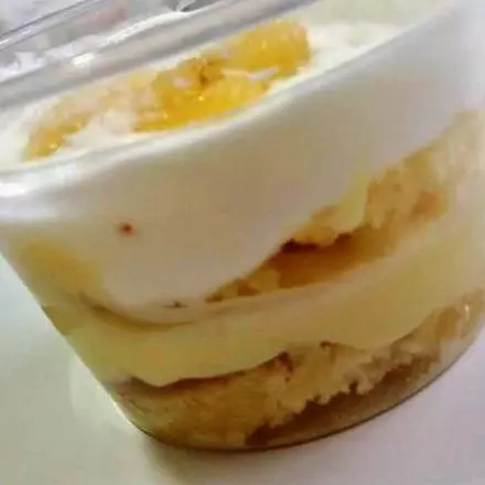 Bolo de pote Abacaxi