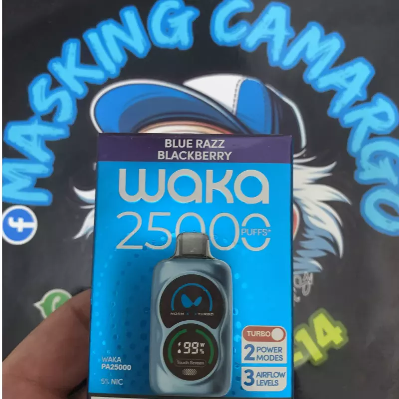 Waka- Blue Razz Blackberry 🫐