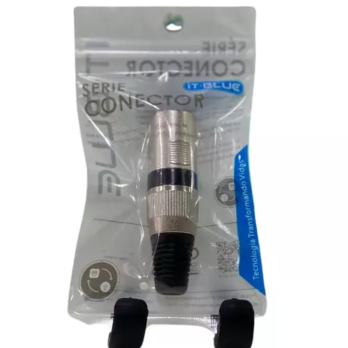 CONECTOR XLR FEMEA IT-BLUE LE-5592