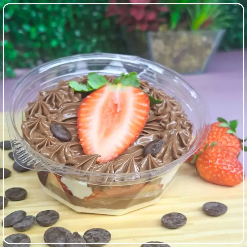 "Bombom Aberto" - MORANGO -140g