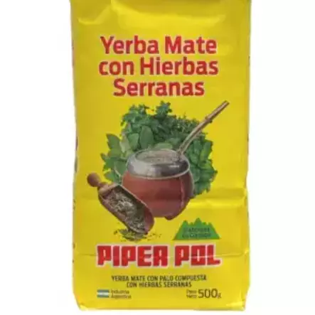 Yerba mate con hierbas serranas
