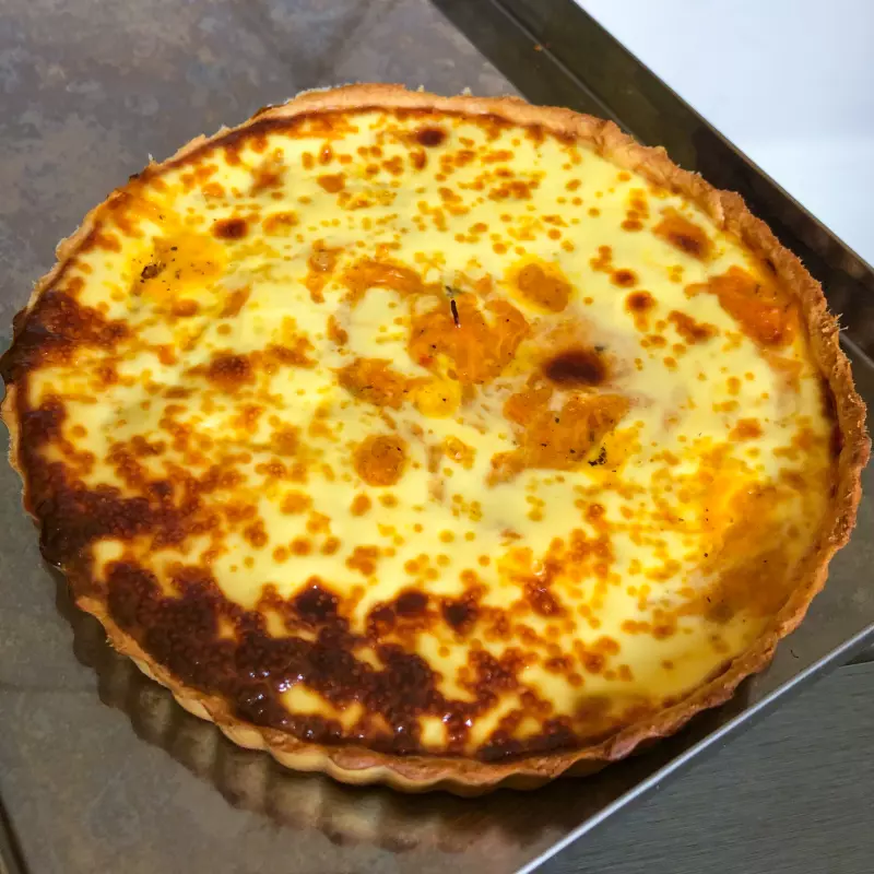 Quiche Média Frango com Requeijão
