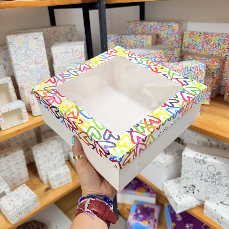 100 Caja Cami Acetato Cuadra (Mayor)