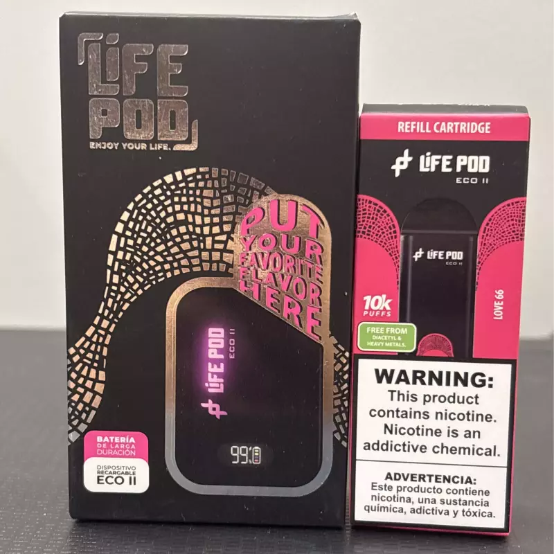 KIT LIFE POD ECO 2 10k LOVE 66