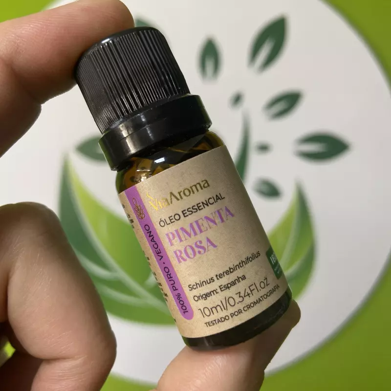 Óleo essencial pimenta rosa