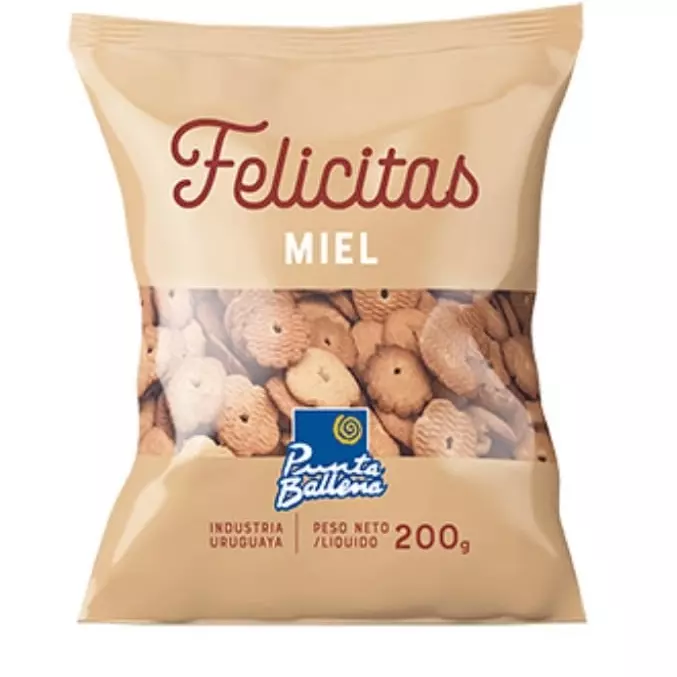 GALLETAS FELICITAS MIEL X 200g