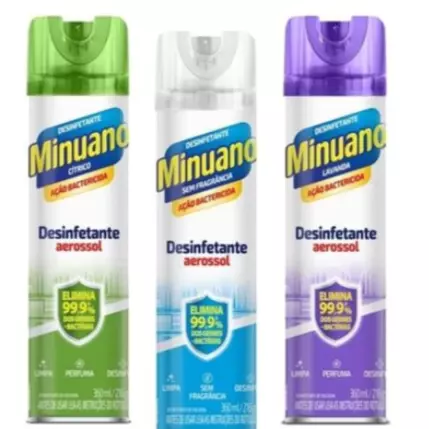 MINUANO DESINFETANTE AEROSSOL