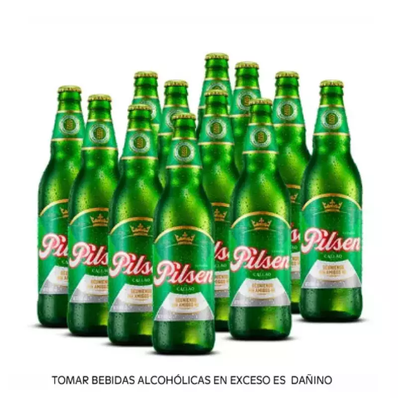 12 und Pilsen 630ml Botella Retorn