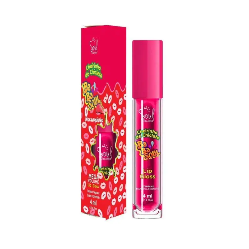 LIP GLOSS BABASOUL MORANGUINHO 4ML