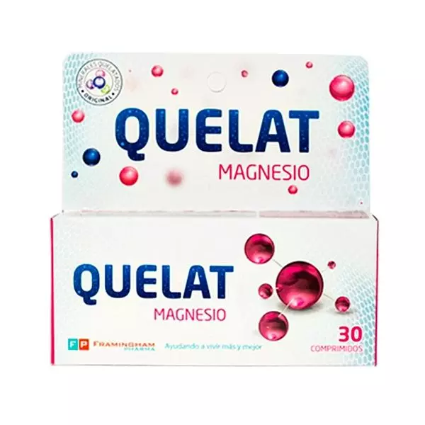Quelat Magnesio x 30 Cápsulas.