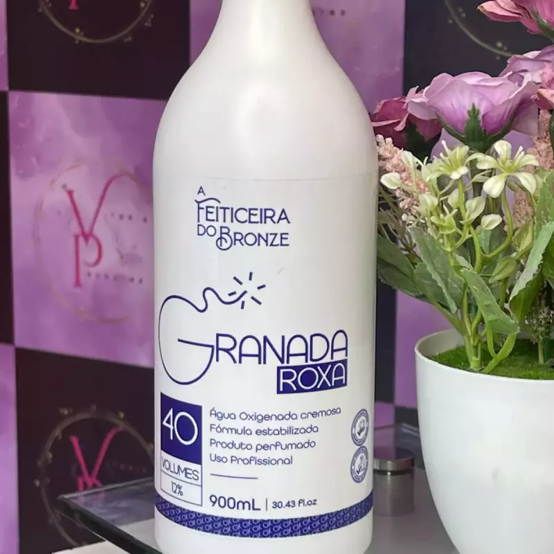 Água Oxigenada Roxa 900 ML
