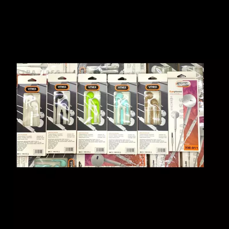 Clave: XM011 Ml Earphone Stereo