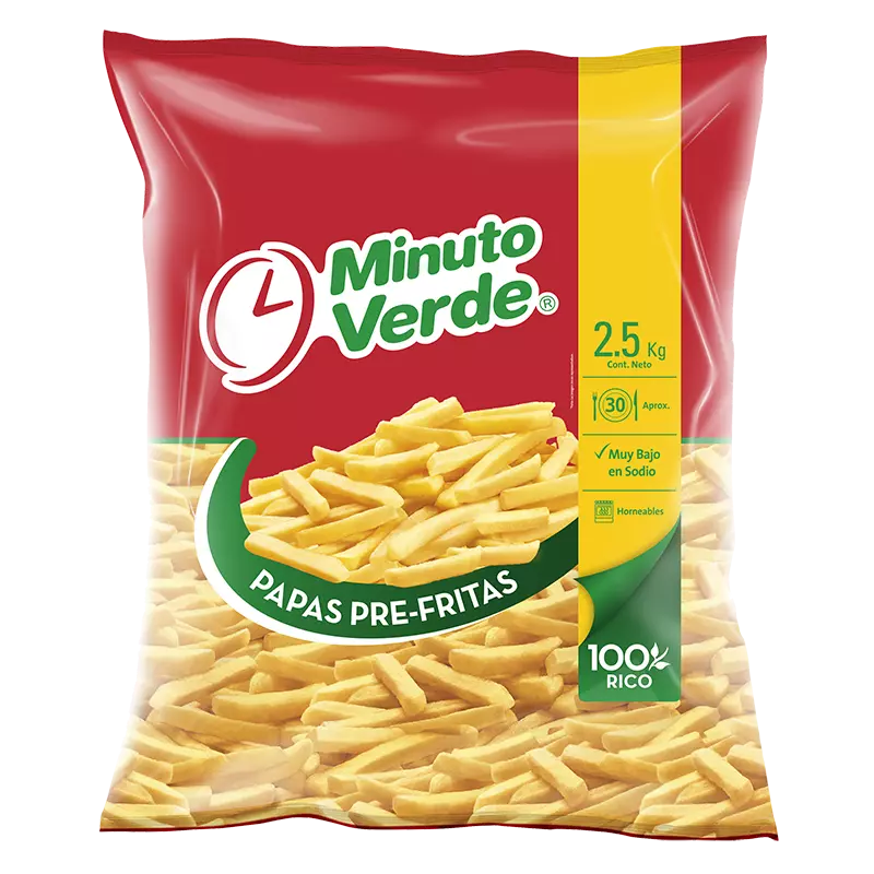 Papa duquesa 2.5kilos minuto verde