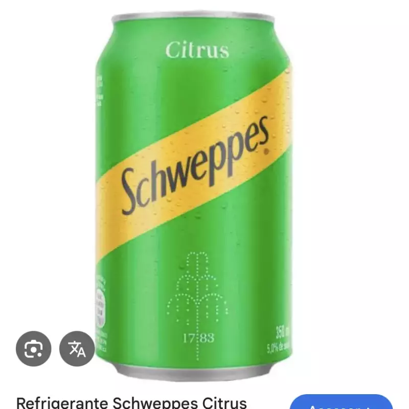 Schweppes lata 350 ml