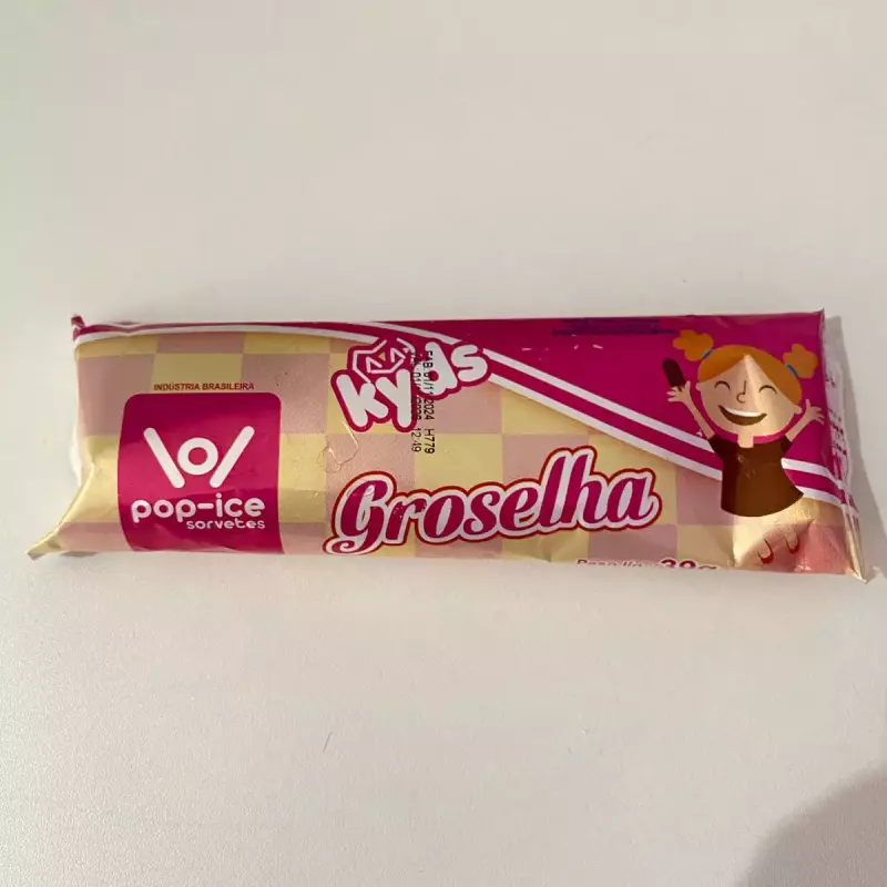 Picolé Kids Groselha