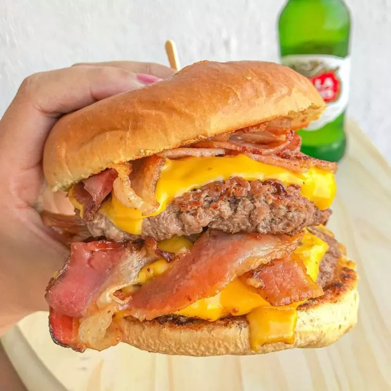 Duplo Cheddar Bacon