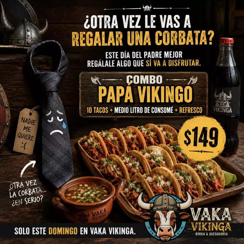 🌮 Combo Papá Vikingo