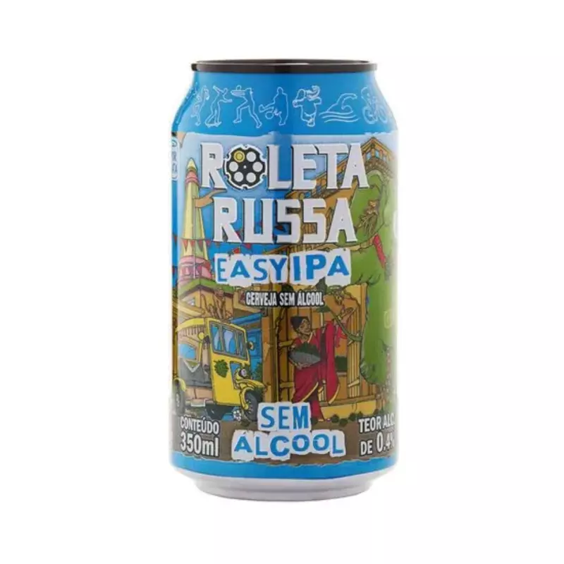Roleta Russa Easy IPA s/álcool 350ml