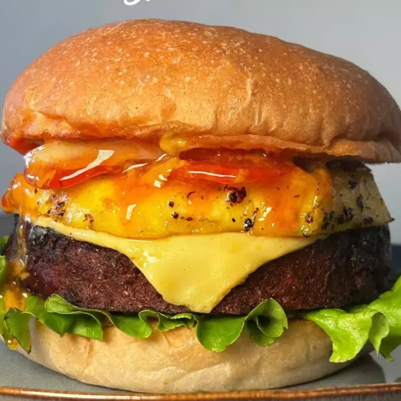 Hamburguesa Hawaiana