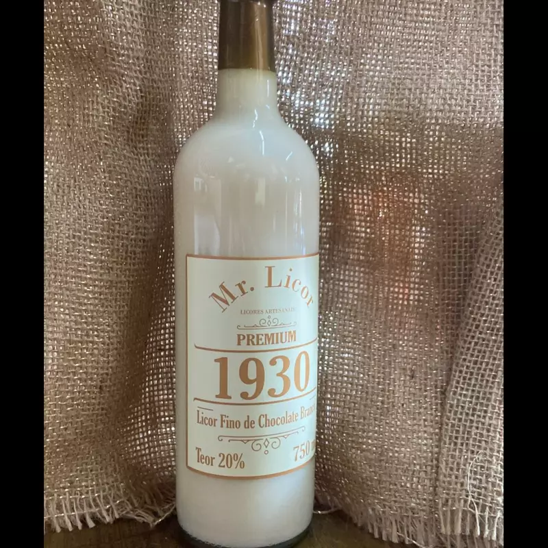 Licor fino de Chocolate branco 750ml