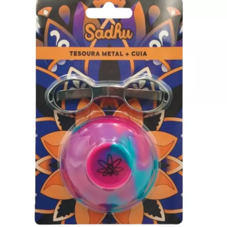 Kit Sadhu Tesoura + Cuia
