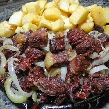 Carne de Sol c/ Aipim 300g