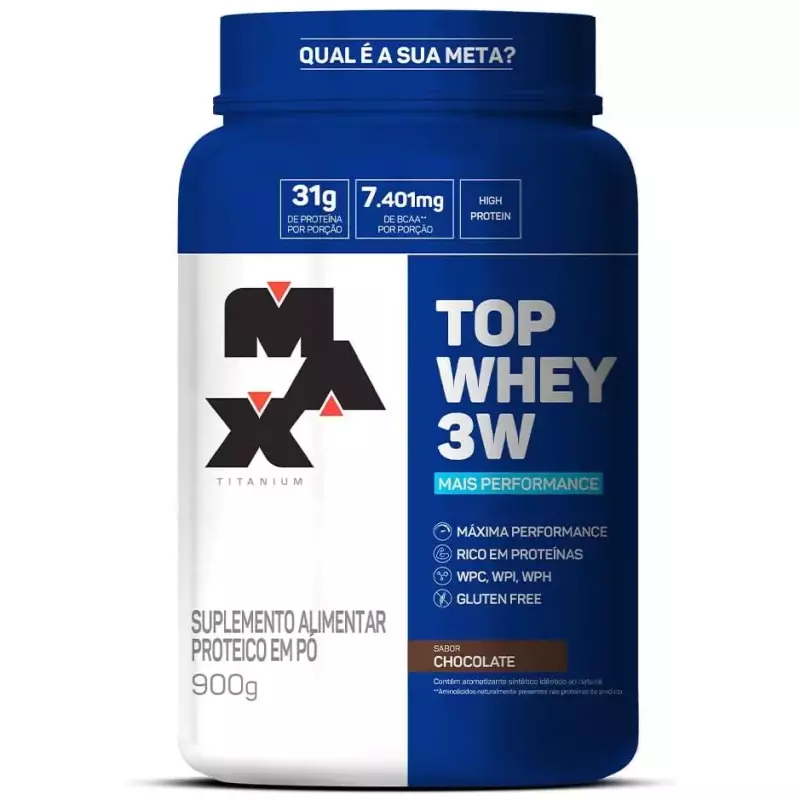 MAX TITANIUM TOP WHEY 3W -900G POTE