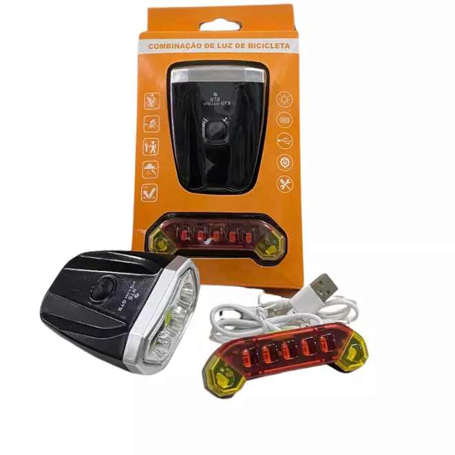 KIT FAROL-LANTERNA P/BIKE KTS LA-04