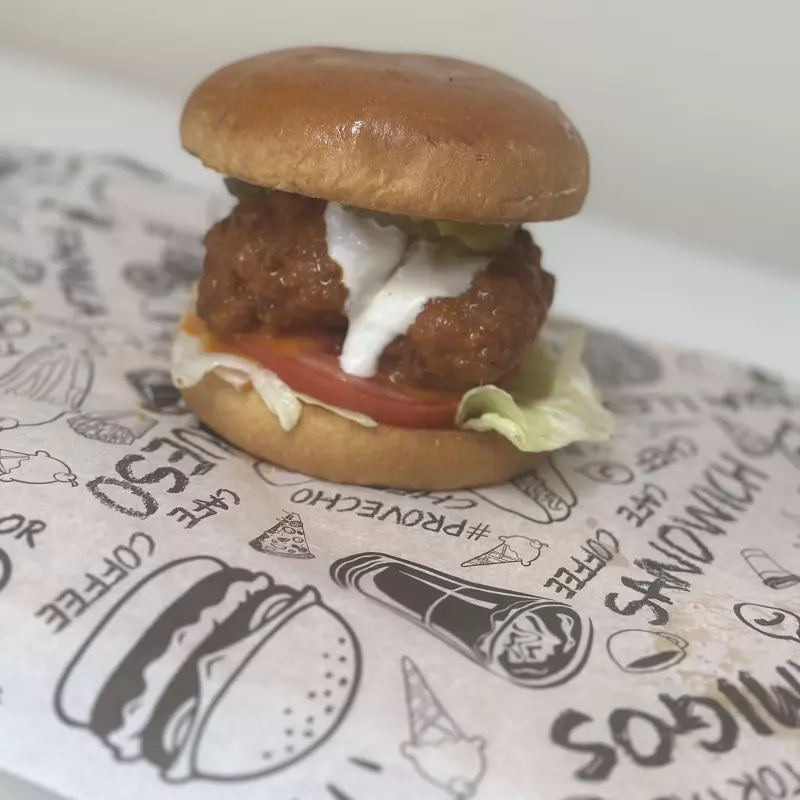 Hamburguesa de Boneless 🍔🍗