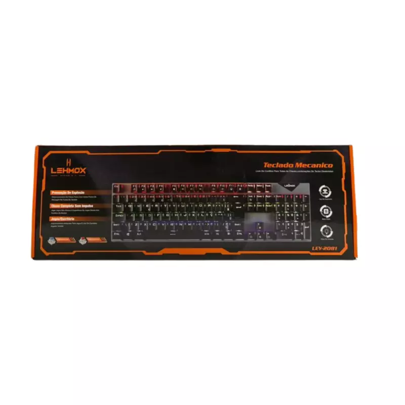 TECLADO MECANICO RGB LEY-2081