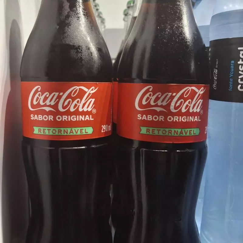 COCA garrafa vidro