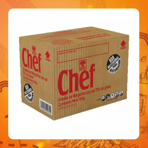 Unidad Chef Margarina C/Sal 5kg